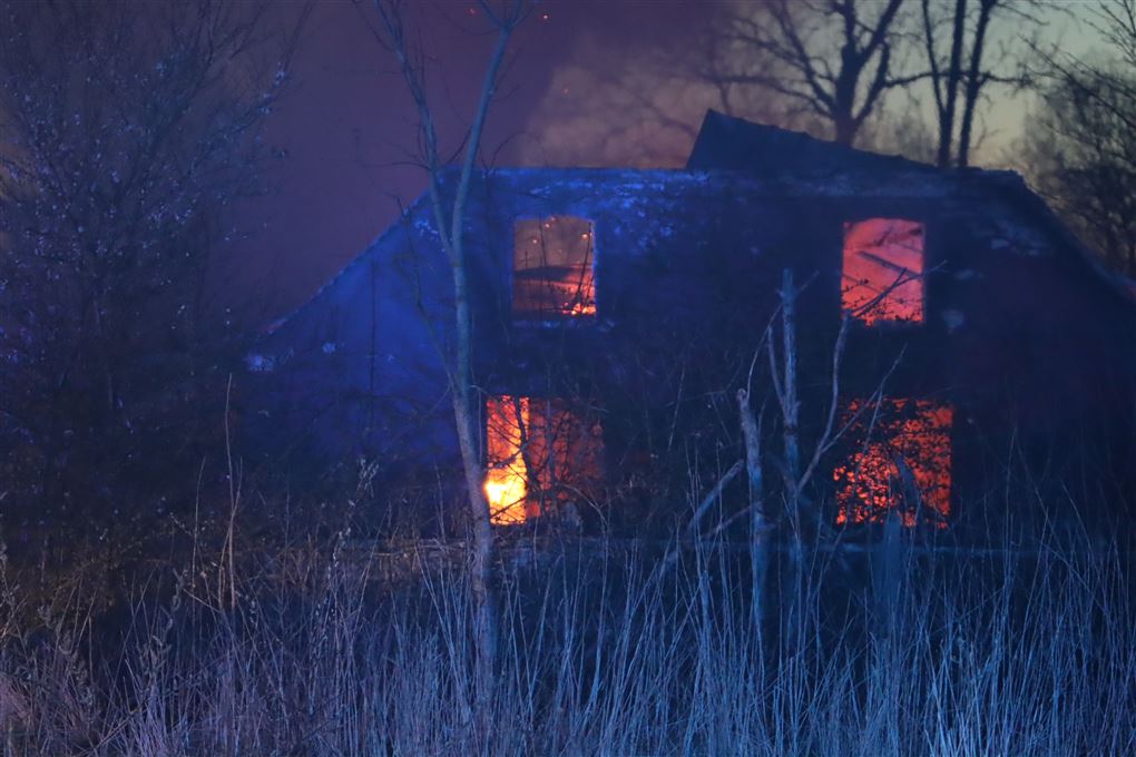 ejendom i brand
