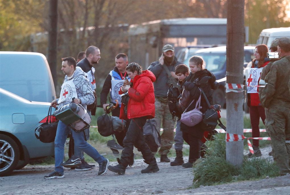 ukrainske flygtninge