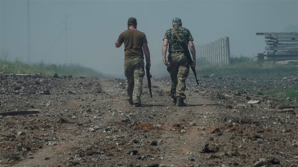 to soldater i Ukraine