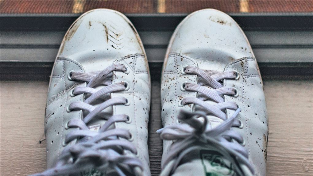 beskidte sko