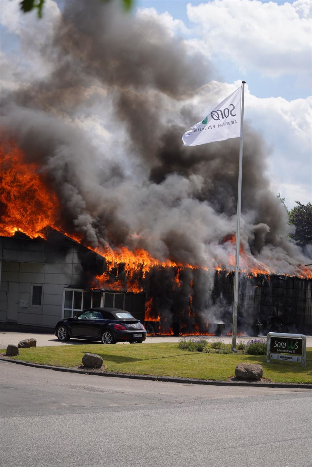 brand i Sorø