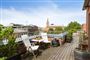 en tagterrasse i Odense