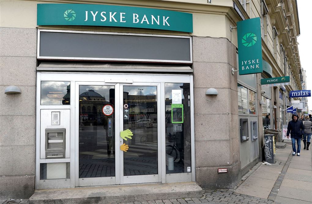 facade på jyske bank afdeling
