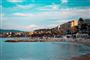 Cannes set fra vandet.