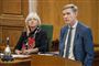 Pia Kjærsgaard og Kristian Thulesen Dahl i Folketinget.