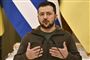 Portræt - Den ukrainske præsident, Volodymyr Zelenskyj,