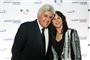 Jay Leno sammen med sin kone Mavis.
