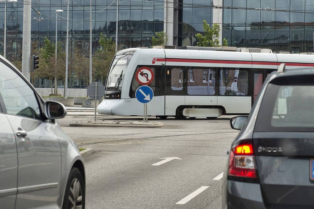 billede af tog - letbanen i aarhus
