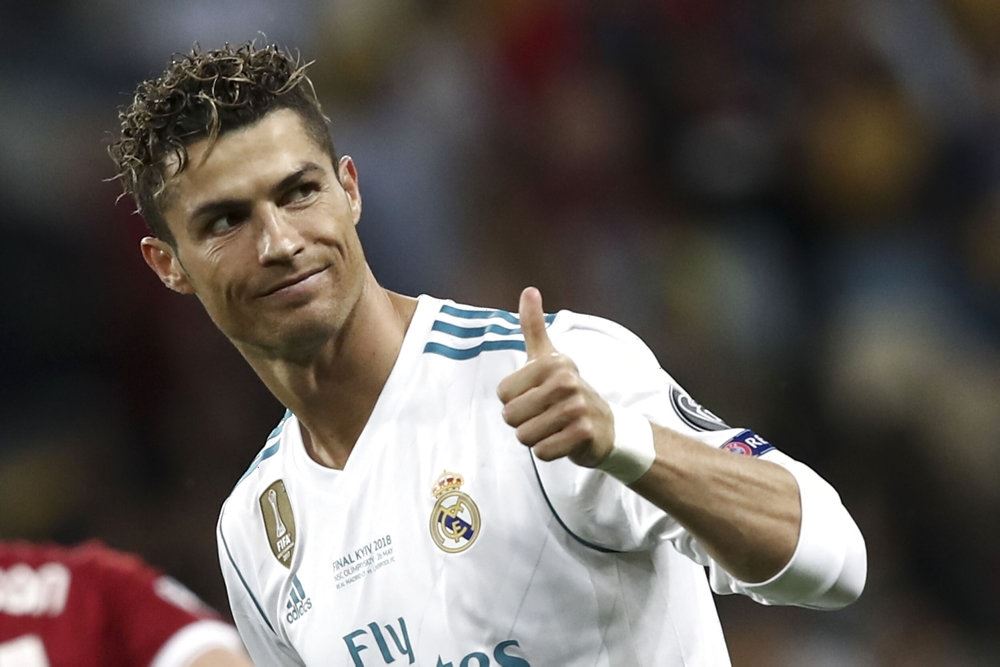 portræt af fodboldspilleren ronaldo