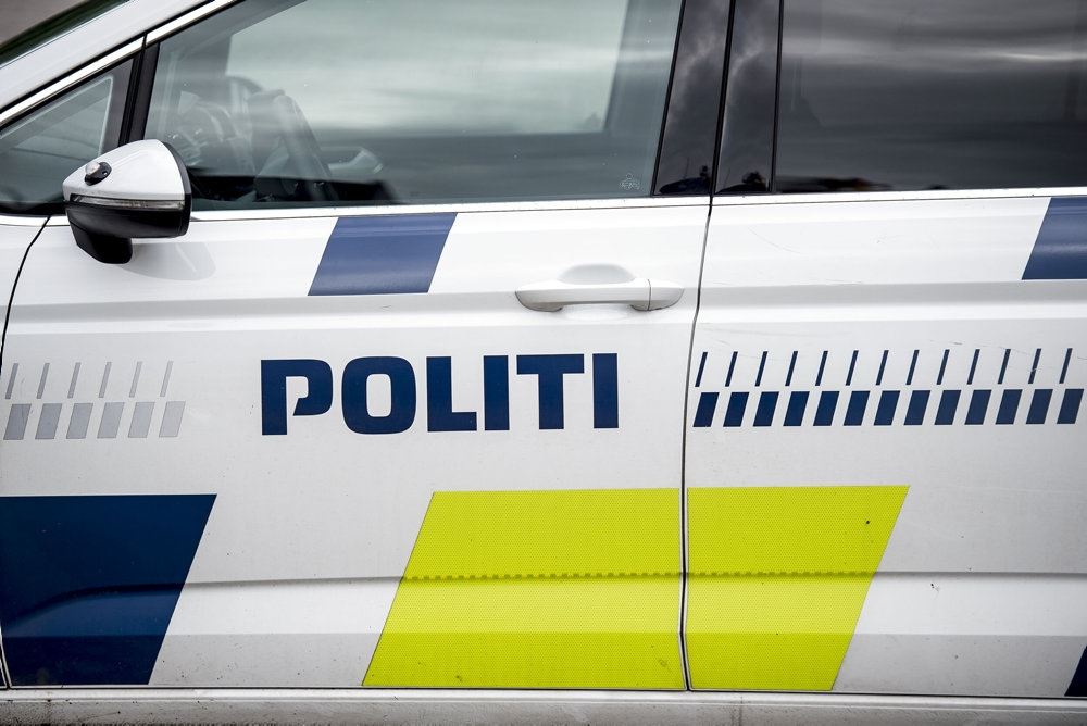billede af en politibil