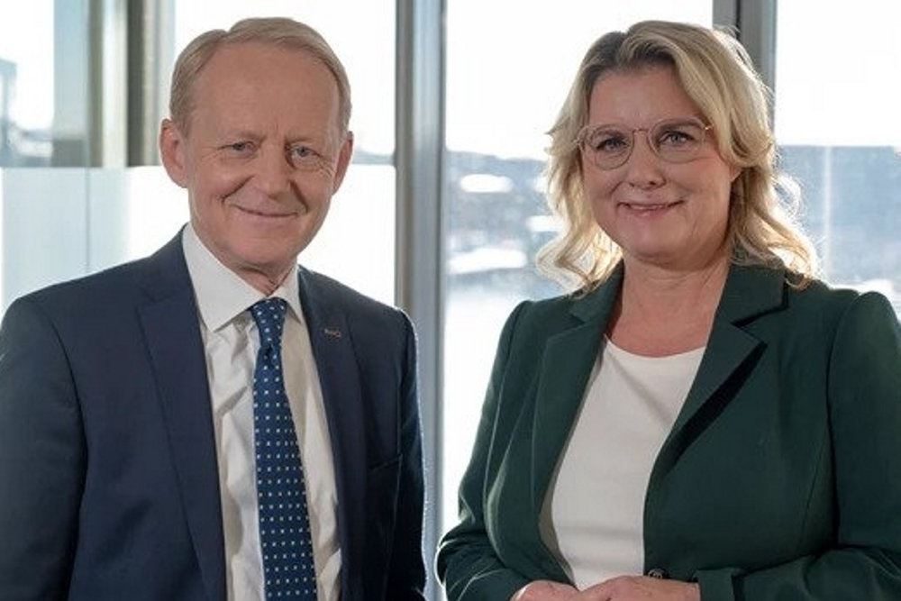 Poul Erik Skammelsen og Louise Windfeld-Høeberg
