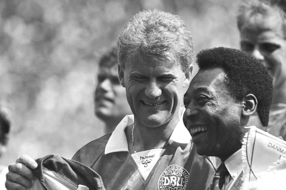Morten Olsen og Pelé