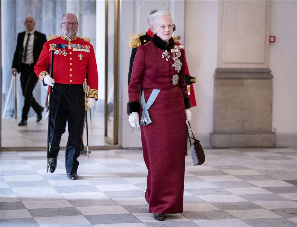 Dronning Margrethe med ordener