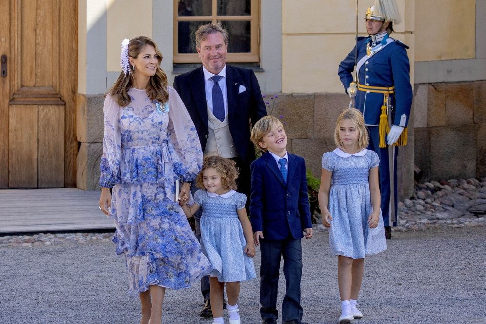 Prinsesse Madeleine med familien