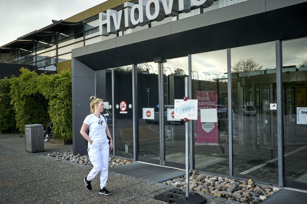 en hospitalsindgang