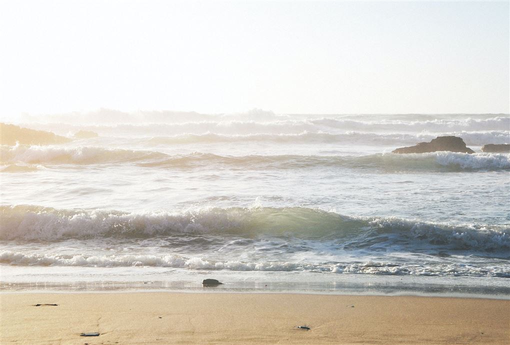 en strand 