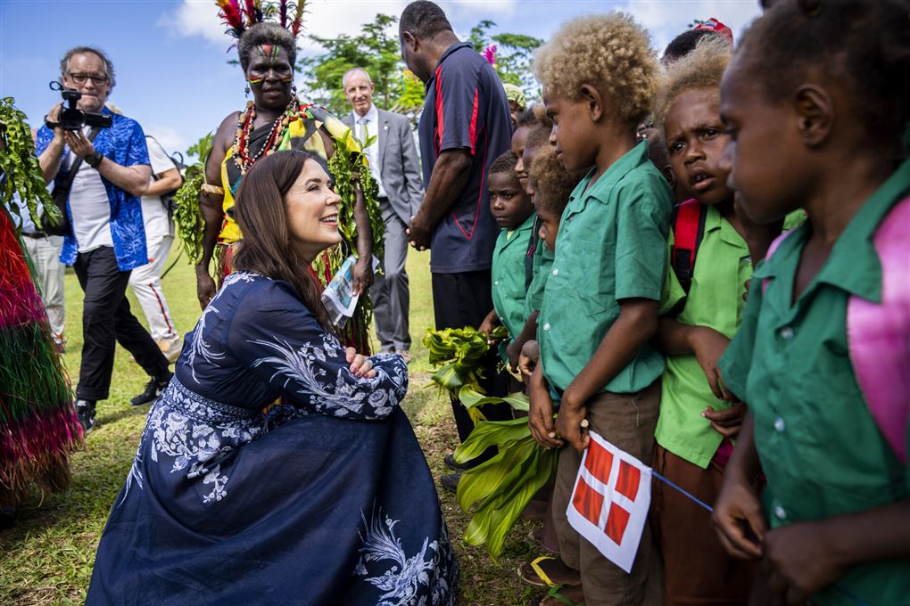 kronprinsesse mary på besøg på vanuatu 