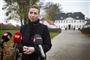 Mette Frederiksen interviewes