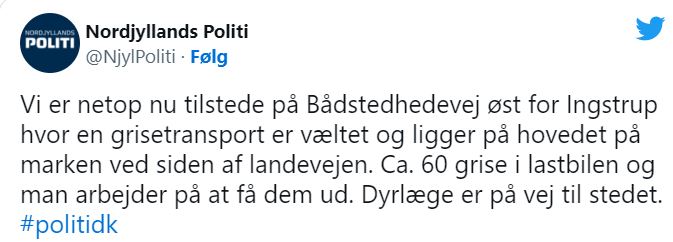 tekst fra Twitter