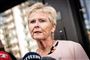 kvinde interviewes til tv