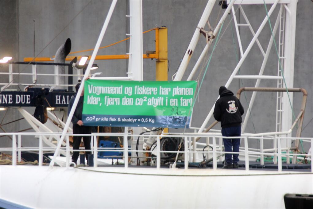 banner på kutter