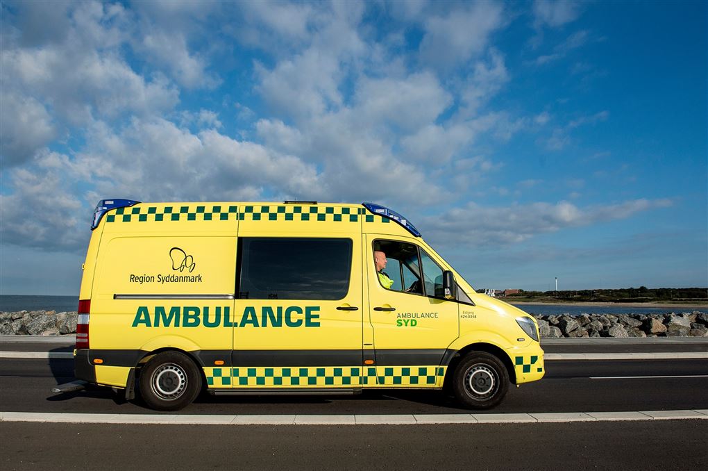 en ambulance