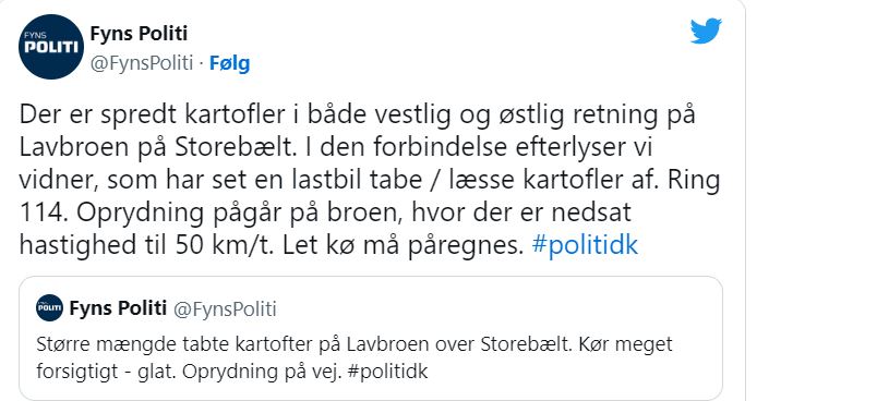 tekst fra Twitter