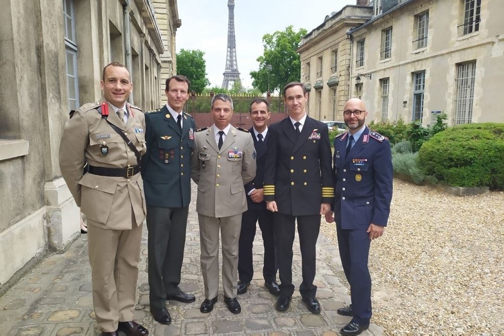 Prins Joachim med diplomater