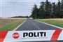 politiafspærring på vej 