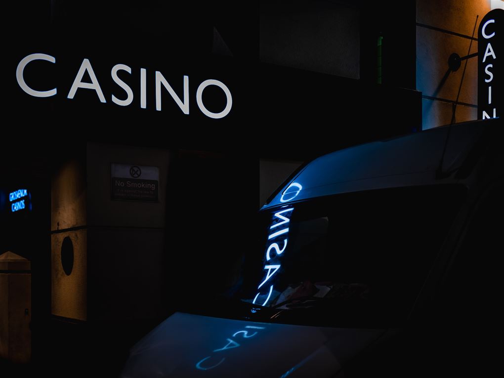 Skilt på casino