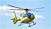 Lægehelikopter i luften