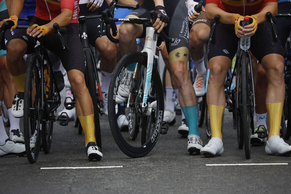 Cykelryttere knokler derudaf