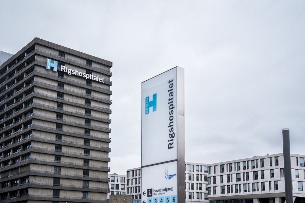 rigshospitalet set udefra