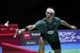 mandlig badmintonspiller