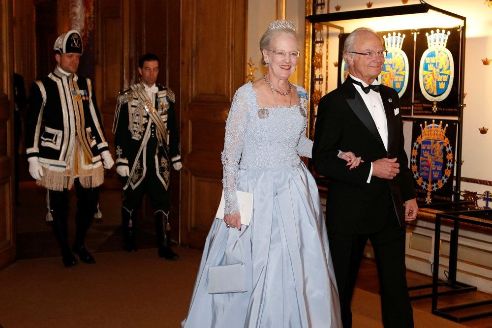 Dronning Margrethe og kong Carl Gustaf