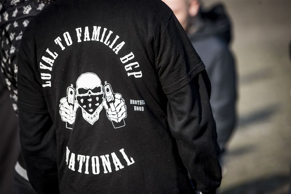 Et rygmærke fra Loyal to familia