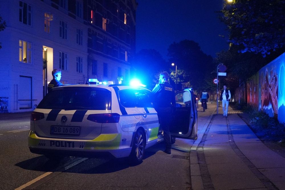 Udrykning blå sirene