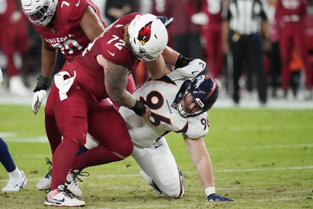 portræt af mandlig NFL spiller