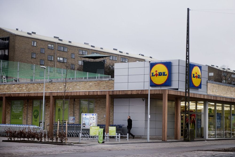 En Lidl butik udefra