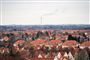 et view ud over et villakvarter