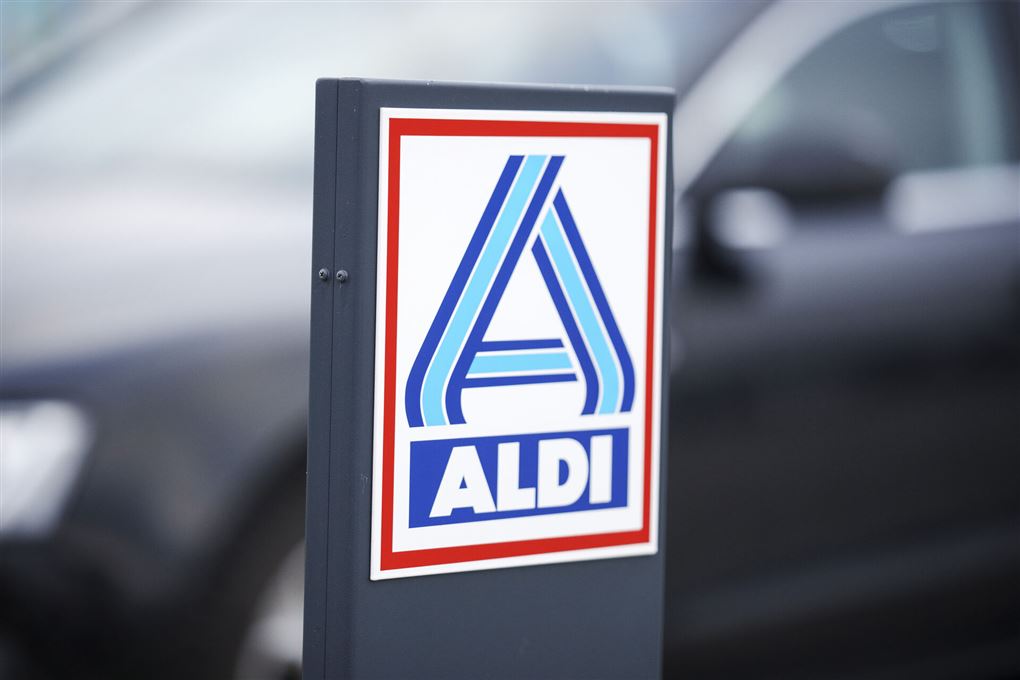 et aldi-skilt