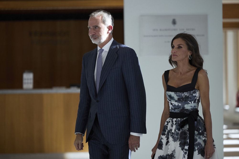 Kong Felipe og dronning Letizia