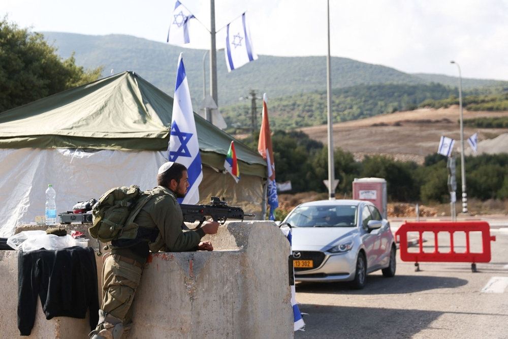vagt ved checkpoint