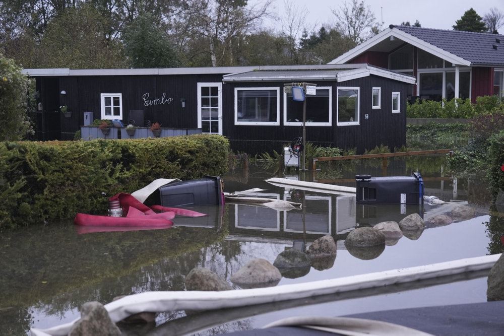 oversvømmelse ved hus