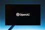 en skærm med OpenAI-logo