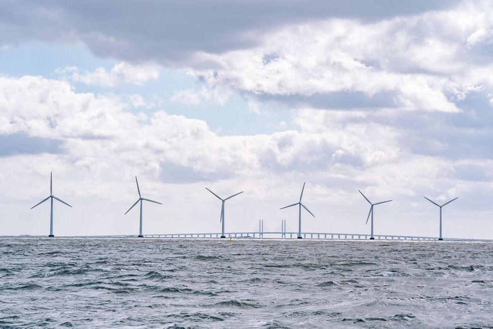 havvindmøller i havet