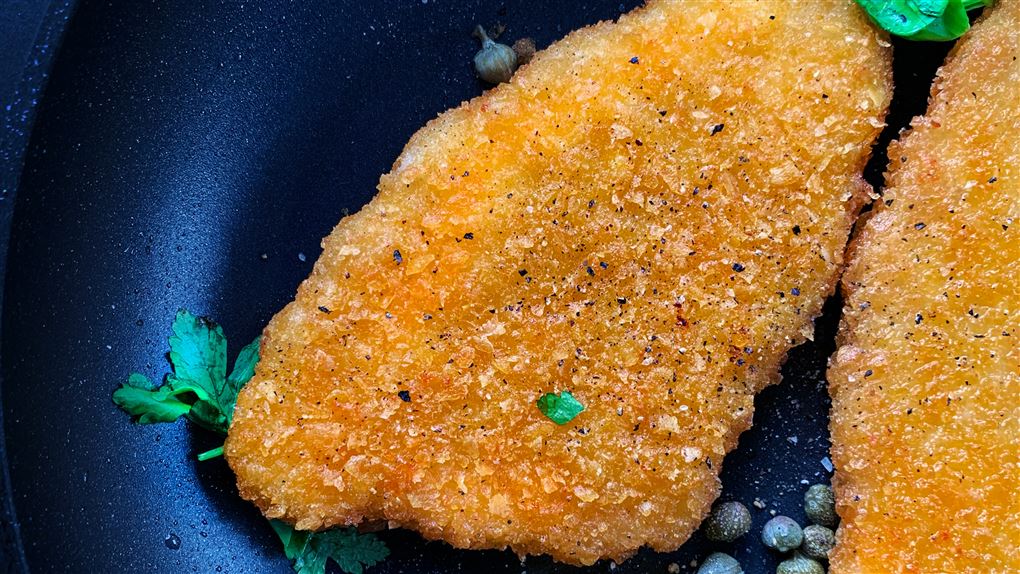 schnitzler på en pande