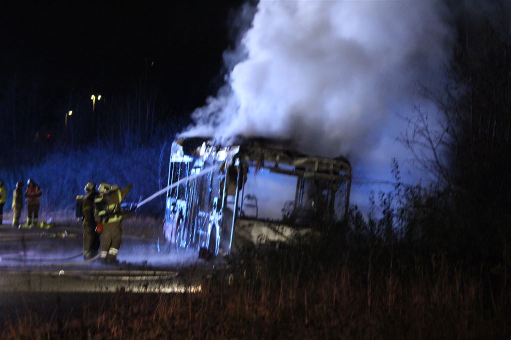 Slukning af bussen