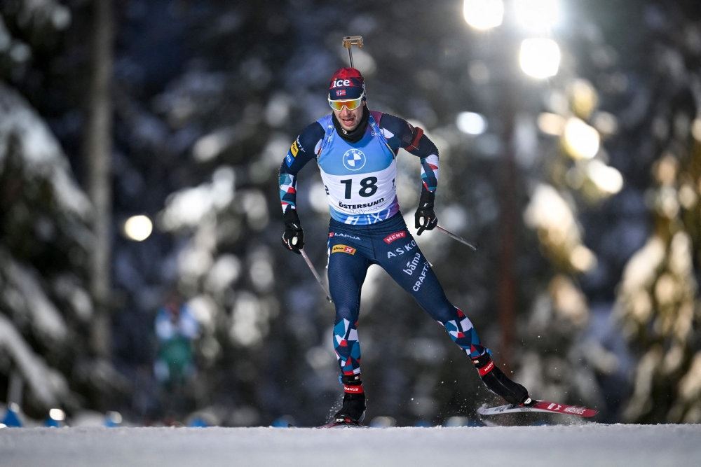 Sturla Holm Lægreid på ski