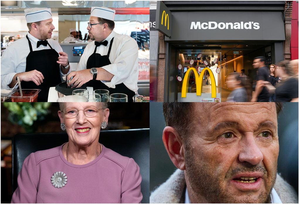 Brdr. Price, en McDonald's, Dronningen og Dennis Knudsen